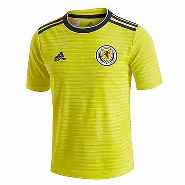 Camiseta Escocia 2ª 2018 Amarillo